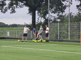 Vierde training S.K.N.W.K. 1 en 2 seizoen 2024-2025 (47/57)